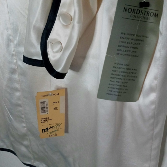 Off White Silk Tunic - Made in Italy by Krizia - Picture 2 of 6